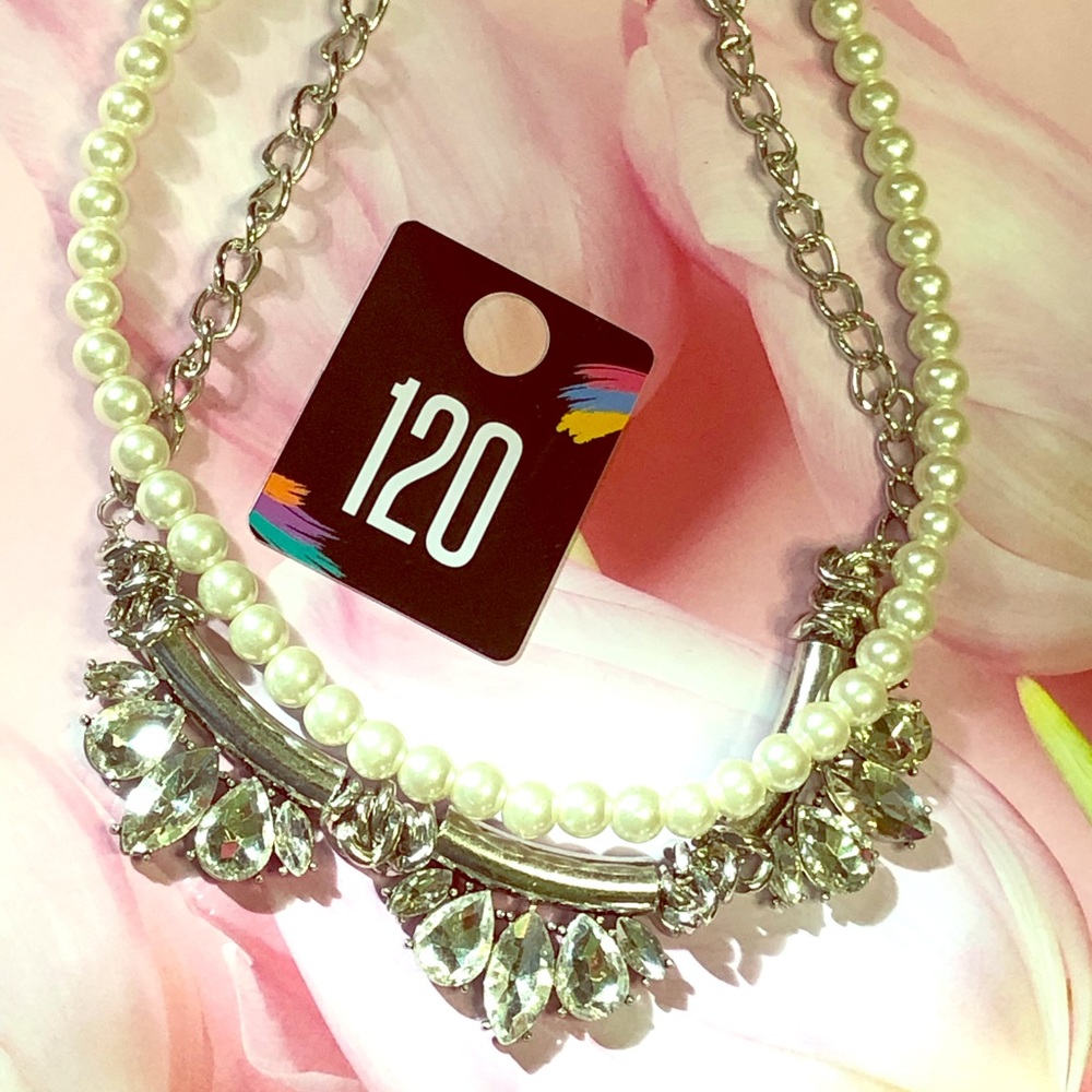 Necklace with matching earrings